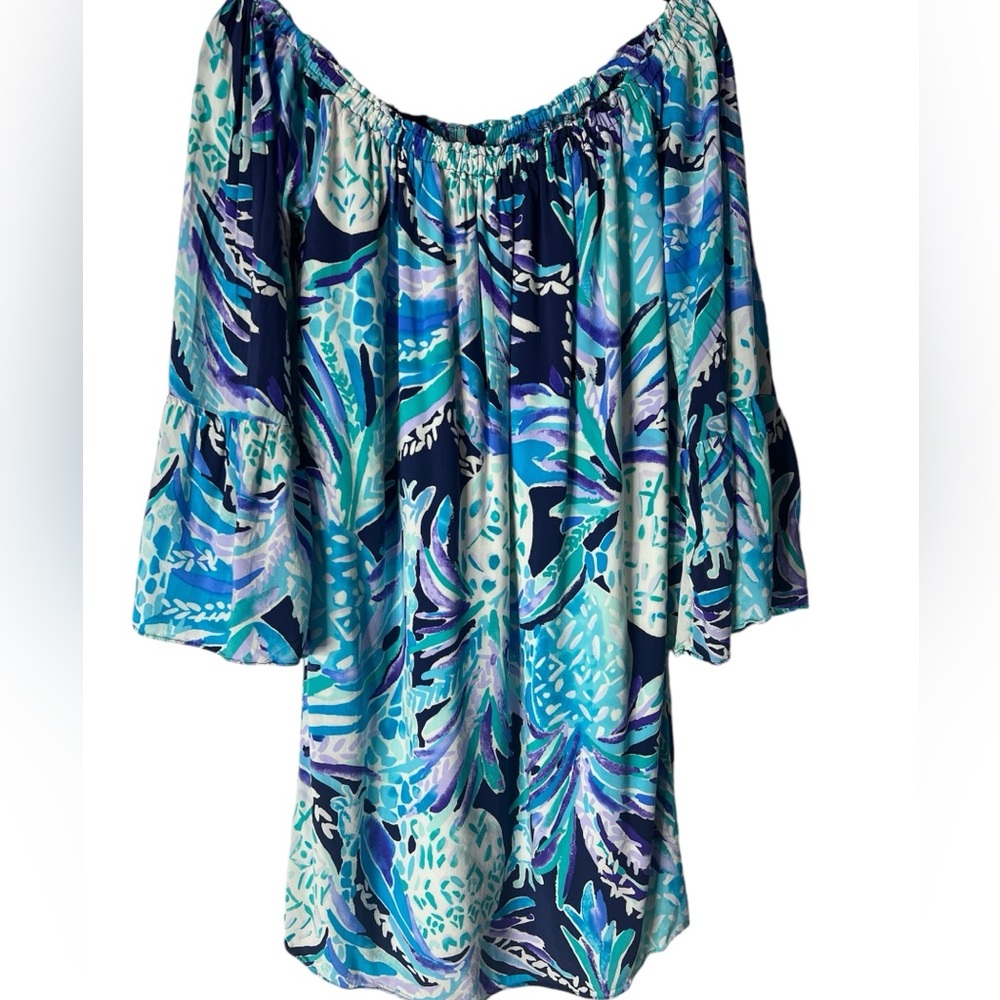 Lilly Pulitzer Off Shoulder Dress